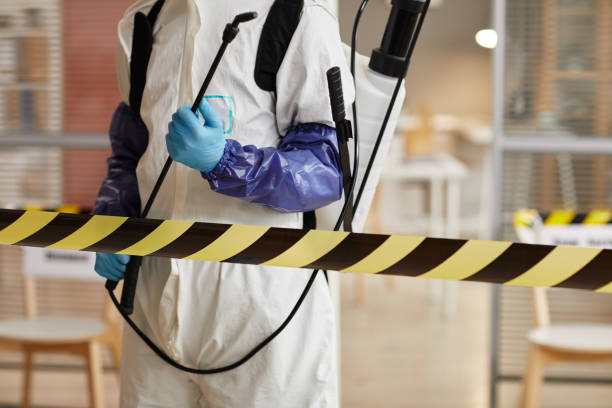 Professional Biohazard Cleanup technician working in Colora, MD